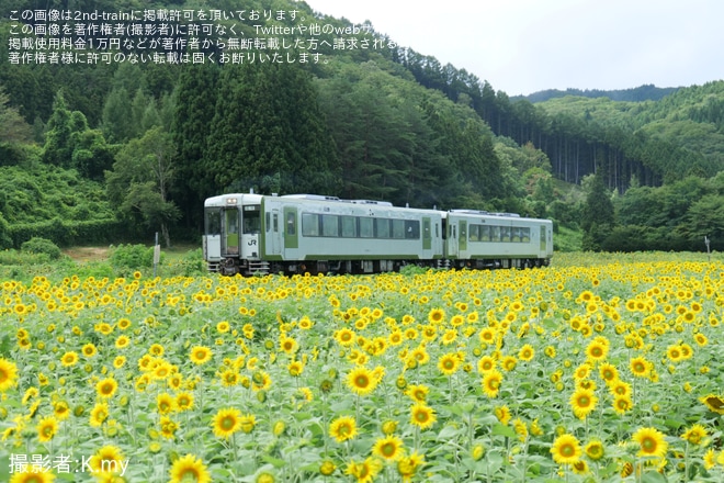 【JR東】キハ110系による臨時快速「はやちね」が運転（1枚目）