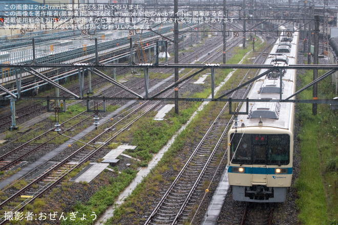 【小田急】8000形8260F(8260×6)喜多見電車基地まで臨時回送（4枚目）