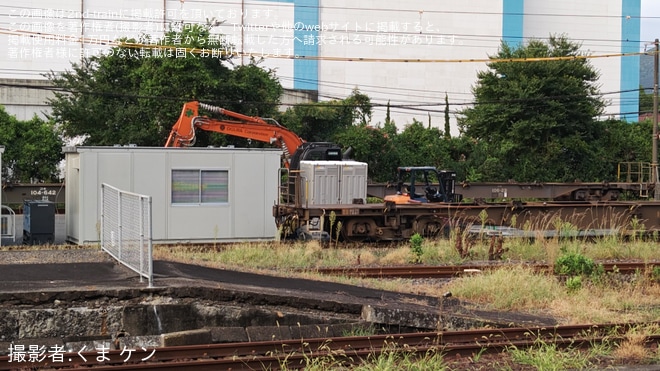【JR貨】八代駅で横転した貨車が復線、EF510-308も復旧作業進む（3枚目）