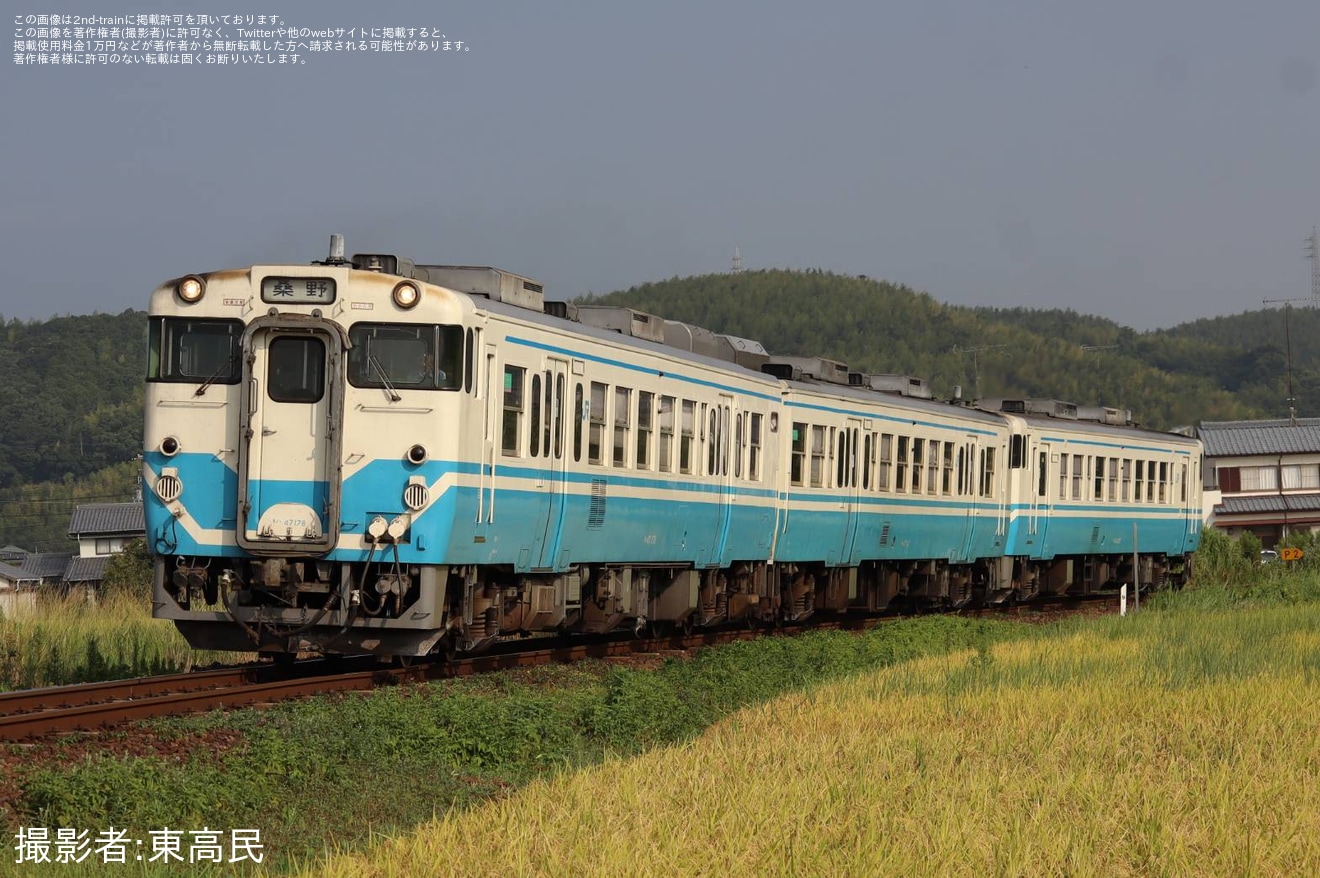 【JR四】阿波おどり開催に伴いキハ40・47形を増結して運転(2026)の拡大写真