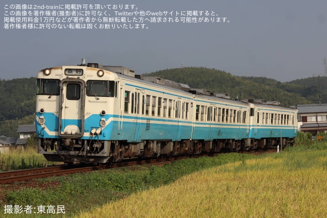 【JR四】阿波おどり開催に伴いキハ40・47形を増結して運転(2026)を不明で撮影した写真