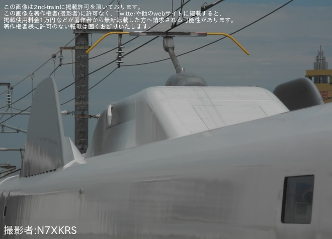 【JR海】N700A G3編成が浜松工場での全般検査を終え出場試運転（3枚目）
