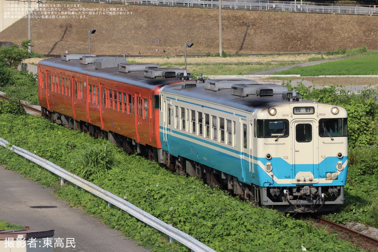 【JR四】阿波おどり開催に伴いキハ40・47形を増結して運転(2026)の拡大写真