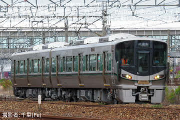 【JR西】 227系SS05編成吹田総合車両所本所出場試運転
