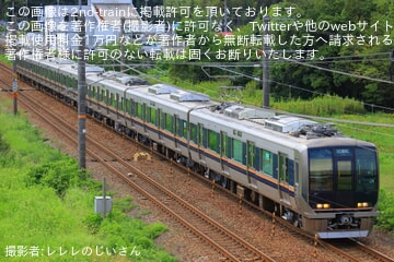 【JR西】321系D31編成 網干総合車両所本所出場試運転