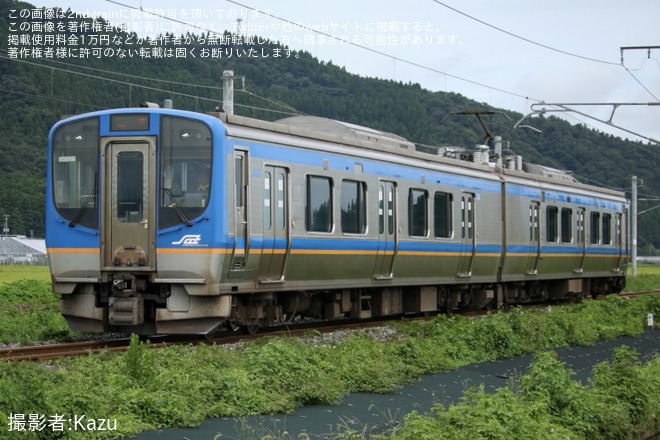 【SAT】SAT721系SA101編成が郡山総合車両ベースへ入場回送を不明で撮影した写真