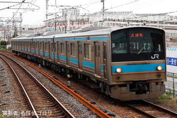 【JR西】205系NE403編成が吹田総合車両所本所で構内試運転
