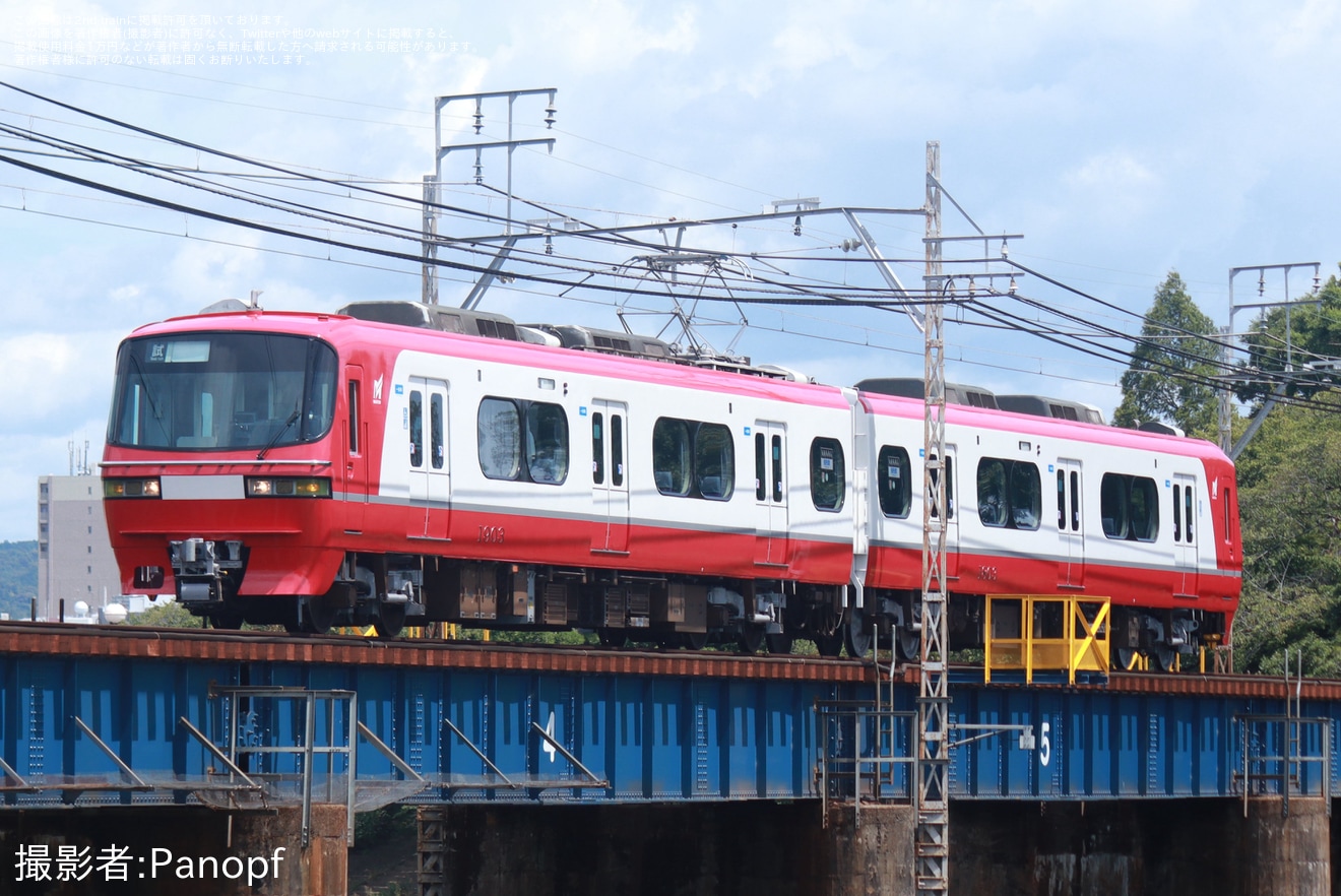 【名鉄】1800系1803F舞木検査場出場試運転の拡大写真