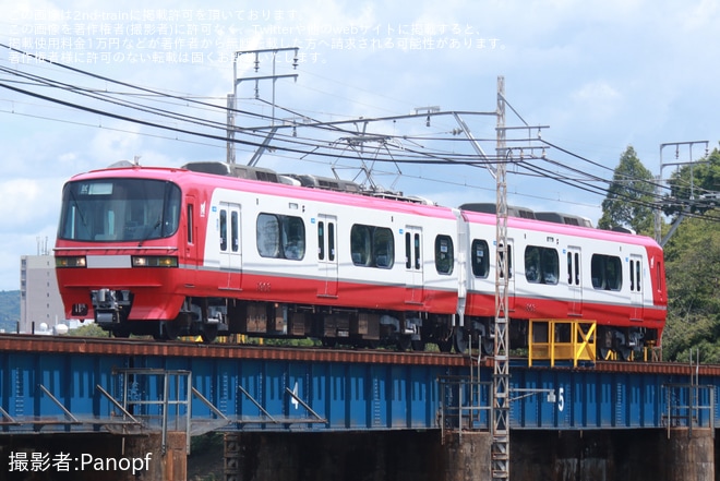 【名鉄】1800系1803F舞木検査場出場試運転（1枚目）