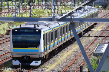 【JR東】E233系マリC2編成が佐倉運輸区で乗務員訓練