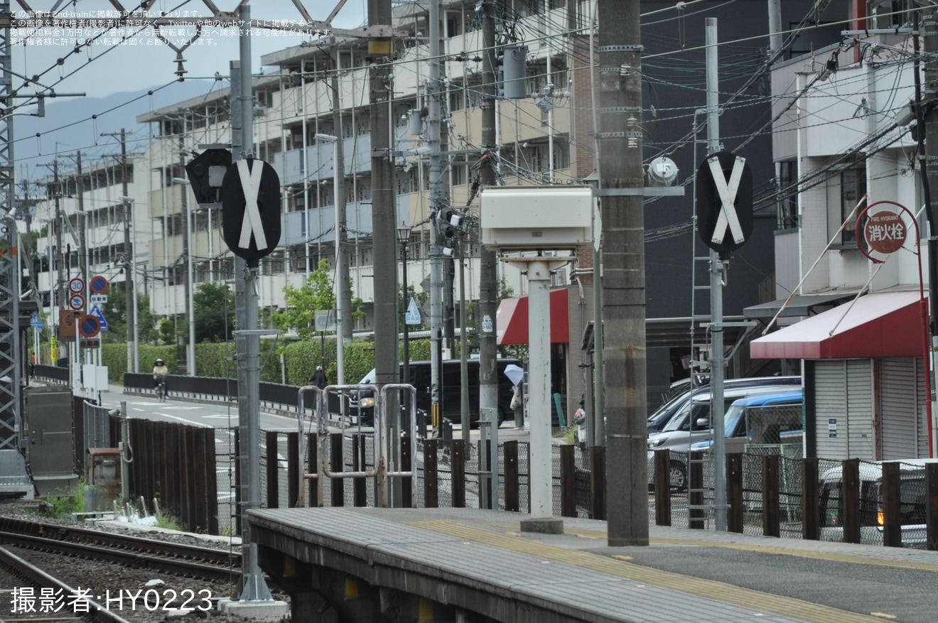 【南海】白鷺駅に折り返し用の出発信号機が設置の拡大写真