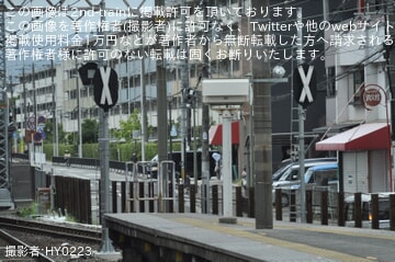 【南海】白鷺駅に折り返し用の出発信号機が設置