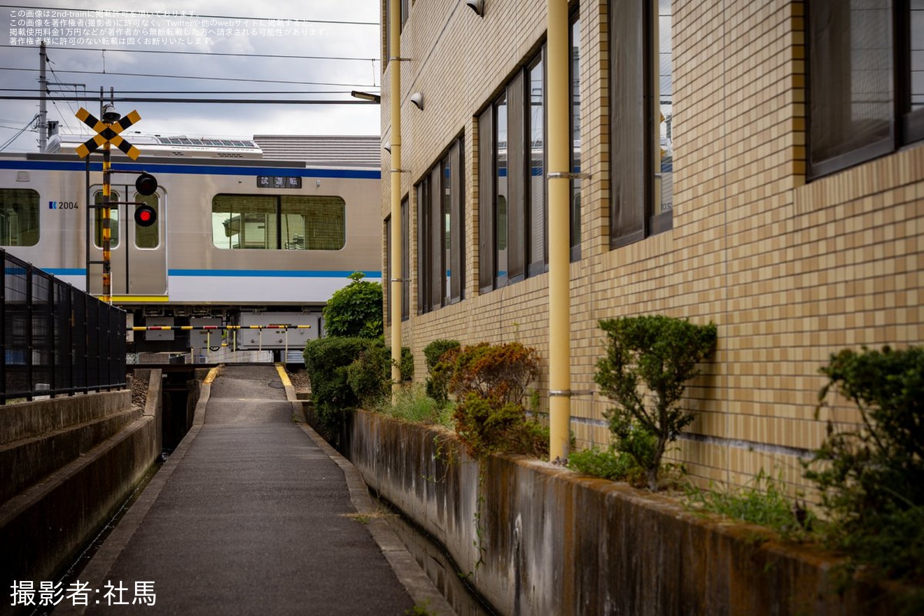 【ことでん】新型2000形2003編成が日中に本線試運転の拡大写真