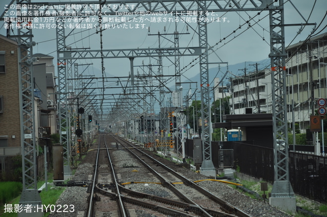 【南海】白鷺駅に折り返し用の出発信号機が設置を白鷺駅で撮影した写真