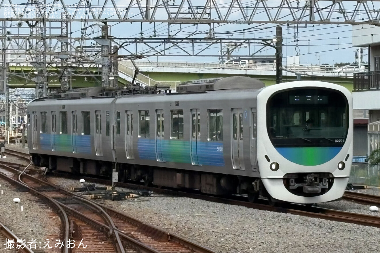 【西武】30000系32101F 武蔵丘車両検修場出場試運転の拡大写真