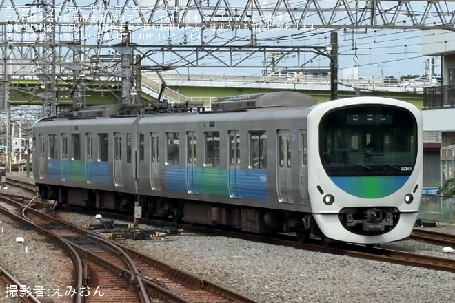 【西武】30000系32101F 武蔵丘車両検修場出場試運転 - 小手指駅にて撮影