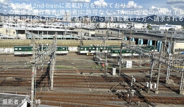 【京阪】7200系7201Fが寝屋川車庫で分割され留置