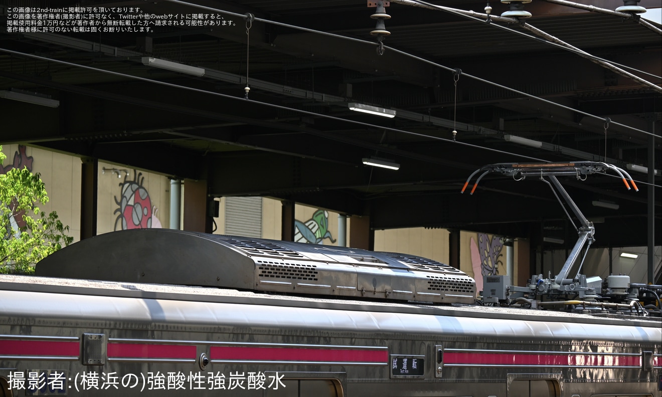 【京王】8000系8702F若葉台工場出場試運転の拡大写真