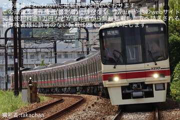 【京王】8000系8702F若葉台工場出場試運転