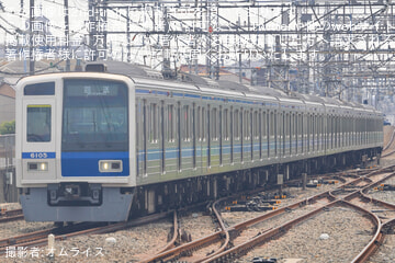 【西武】6000系6105F 武蔵丘車両検修場入場回送