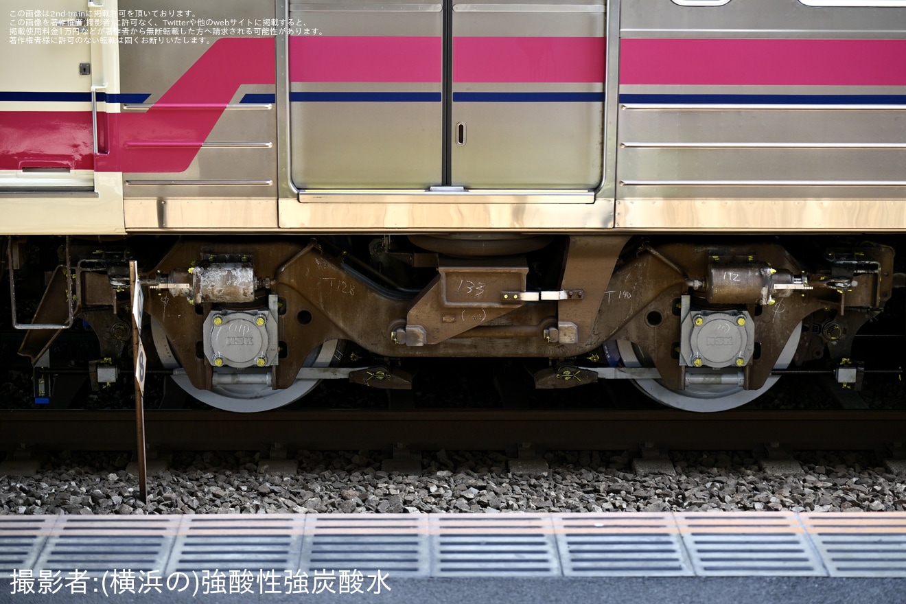 【京王】8000系8702F若葉台工場出場試運転の拡大写真