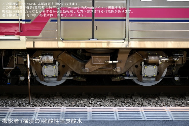 【京王】8000系8702F若葉台工場出場試運転（2枚目）