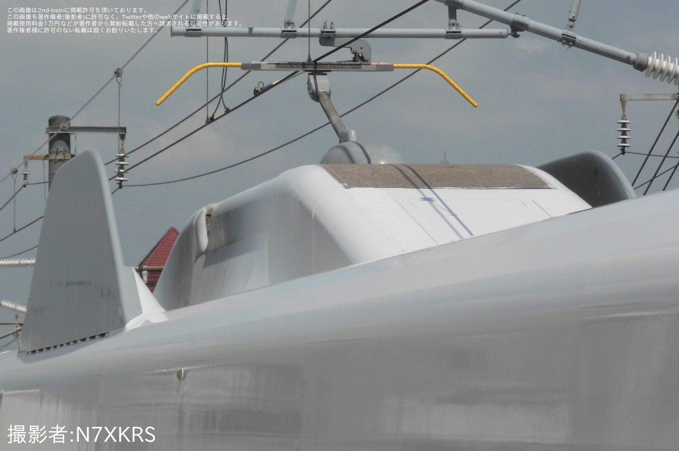 【JR海】N700系X64編成が浜松工場第7全検出場試運転の拡大写真