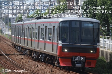 【名鉄】3300系3305F舞木検査場出場試運転