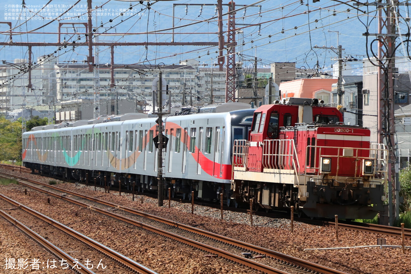 【西武】40000系48101F「トキイロ」が川崎車両を出場し甲種輸送の拡大写真