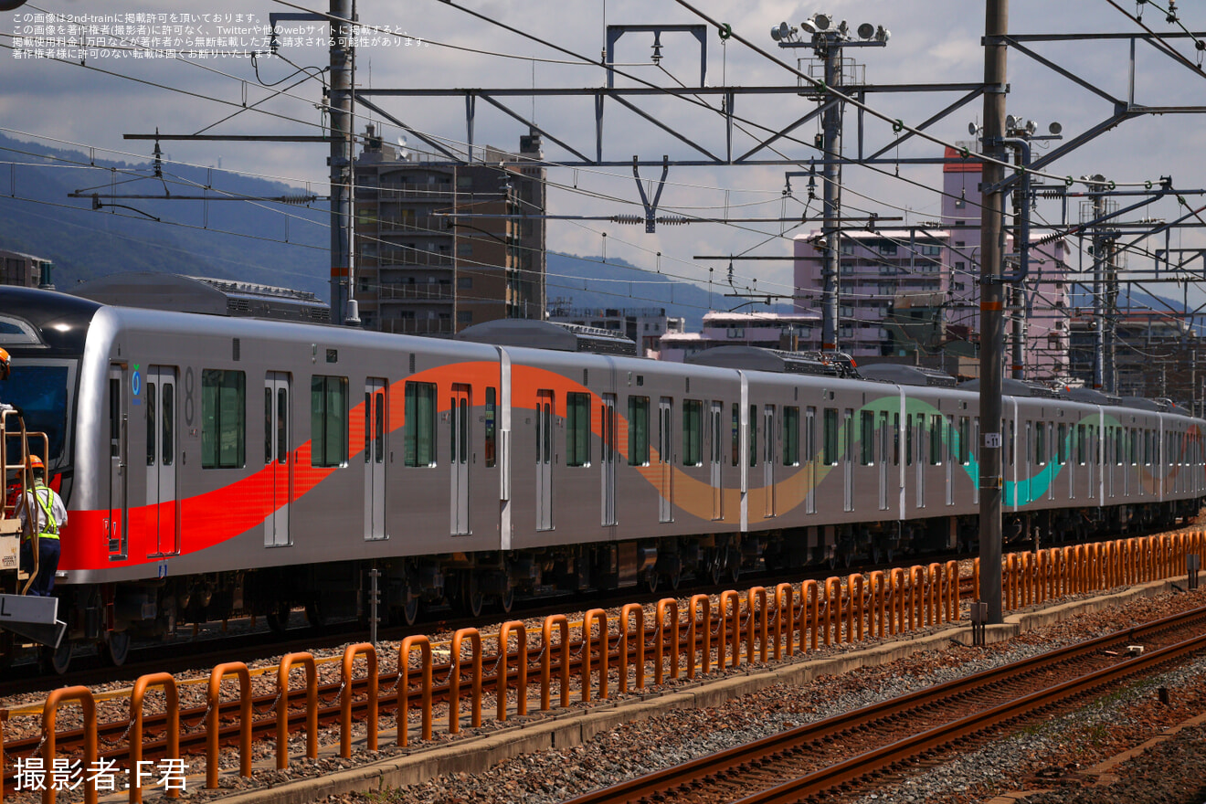 【西武】40000系48101F「トキイロ」が川崎車両を出場し甲種輸送の拡大写真