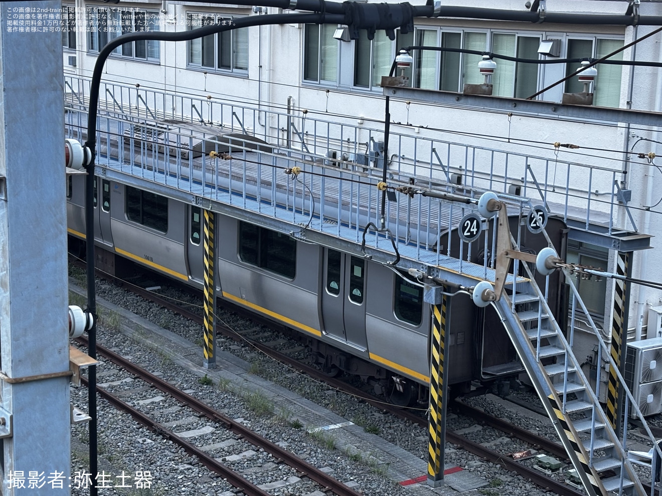 【相鉄】原型最後の10000系10708号車が編成から分割の拡大写真