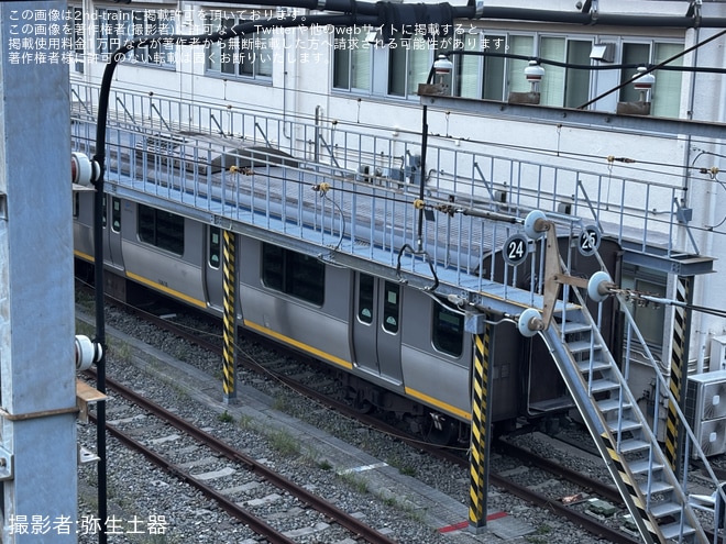 【相鉄】原型最後の10000系10708号車が編成から分割を不明で撮影した写真