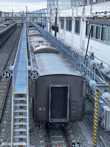 【相鉄】原型最後の10000系10708号車が編成から分割