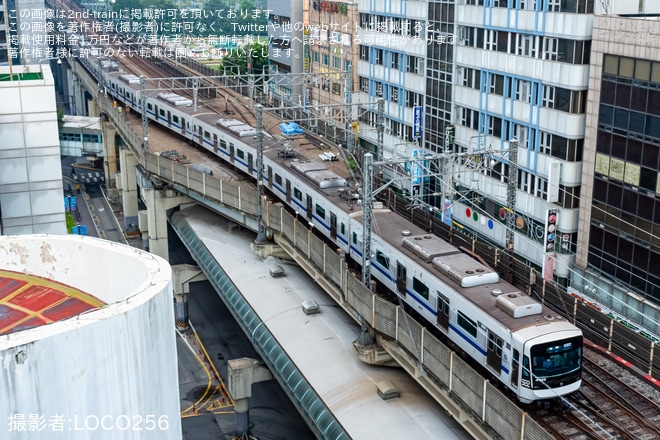 【Seoul Metro】倉洞車両基地が営業終了し残留車両が榛接車両基地へ移動を不明で撮影した写真