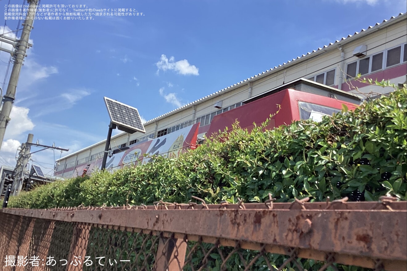 【鹿市交】1000形1014号車が陸送の拡大写真