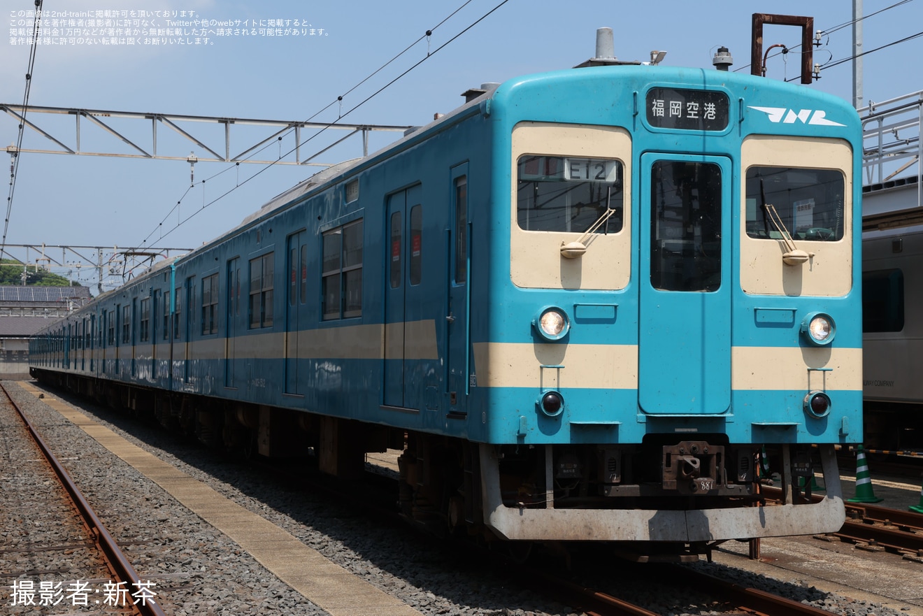 【JR九】唐津車両センターで103系・307系車両見学会開催の拡大写真