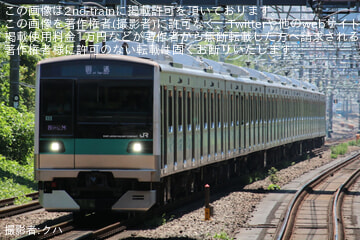 【JR東】E233系マト15編成東京総合車両ベース出場回送