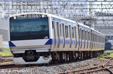 【JR東】E531系K551編成 郡山総合車両センター入場回送