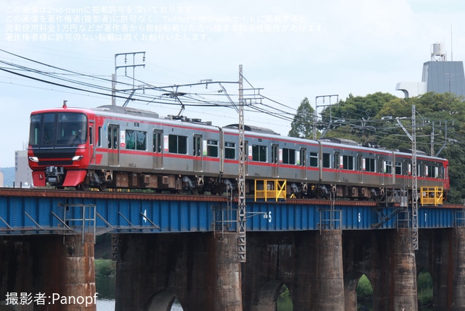 【名鉄】9500系9514Fが舞木検査場出場試運転（1枚目）