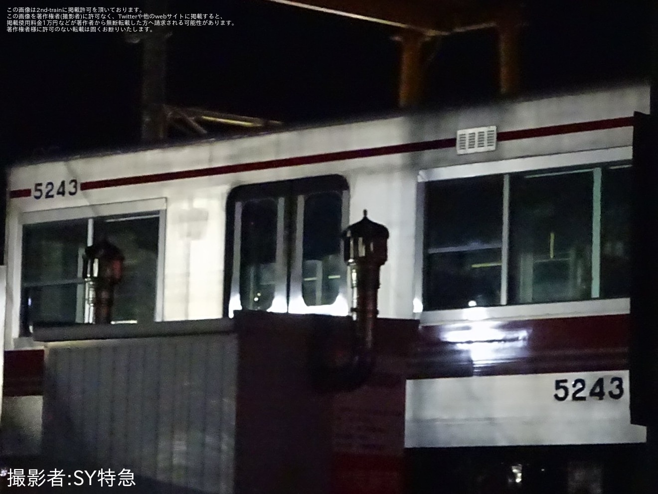 【山陽】5000系5243・5254・5604がリニューアルを終え大阪車輌から陸送の拡大写真