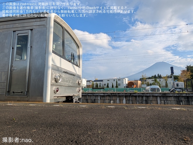 【富士山麓】6000系6501F「銀電」が吉田の火祭り臨に充当（5枚目）