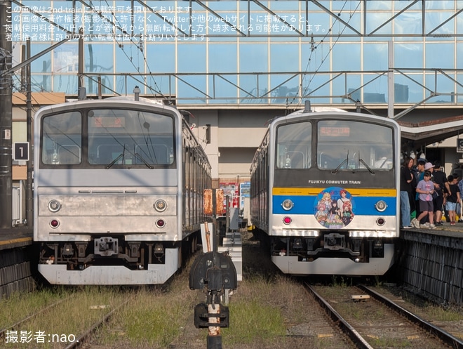 【富士山麓】6000系6501F「銀電」が吉田の火祭り臨に充当（2枚目）
