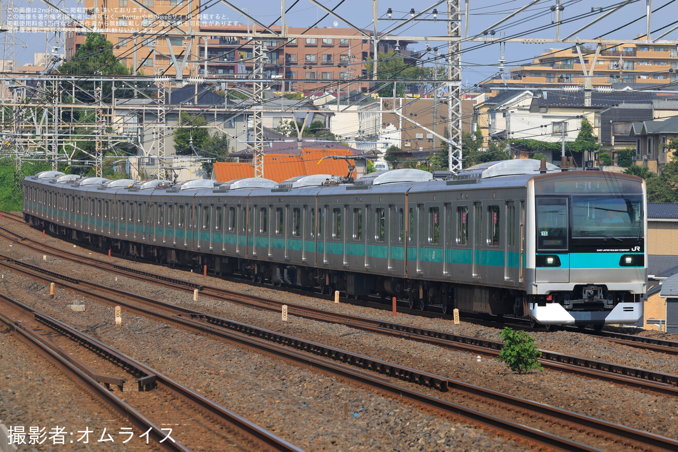 【JR東】E233系マト15編成 ATO調整試運転の拡大写真