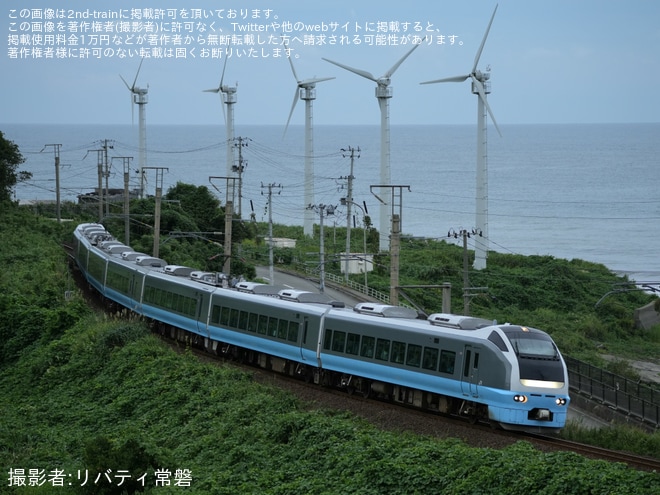 【JR東】E653系K71編成使用「夜行 E653系大曲の花火満喫号」ツアーが催行（1枚目）