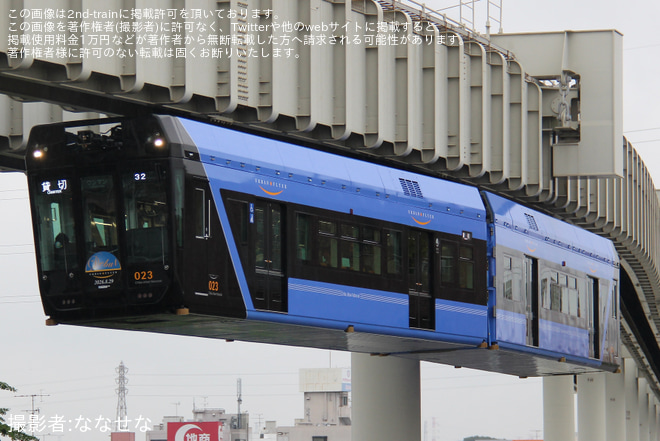 【千葉モノ】「Urban Flyer 0-type 第32編成 デビュー記念 試乗・撮影会」開催 - 都賀～みつわ台間にて撮影