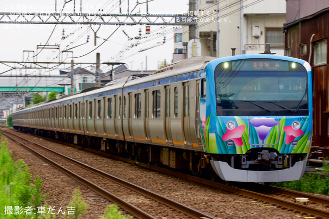 【相鉄】「ほほえみ号」ラッピングトレイン運行開始 - 相模大塚～さがみ野間にて撮影