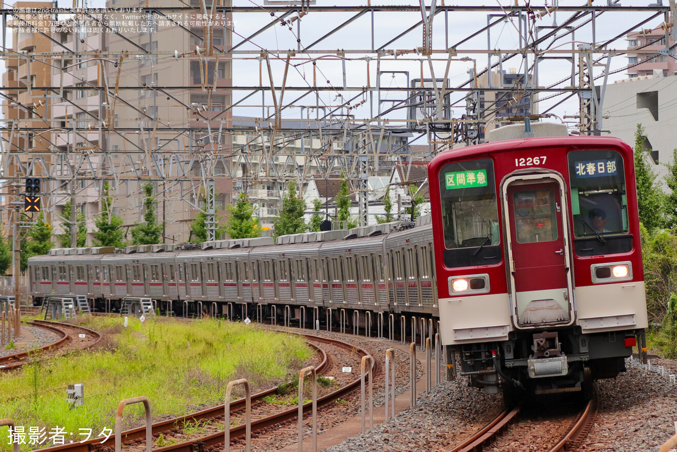 【東武】11267Fの併結相手が11602Fに変更の拡大写真