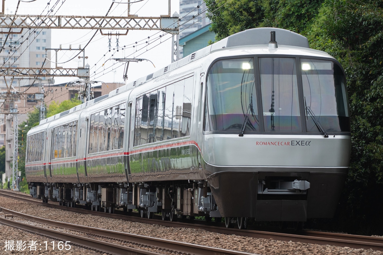 【小田急】30000形30056Fが大野総合車両所出場試運転の拡大写真