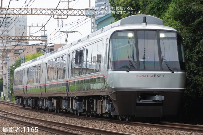 【小田急】30000形30056Fが大野総合車両所出場試運転（2枚目）