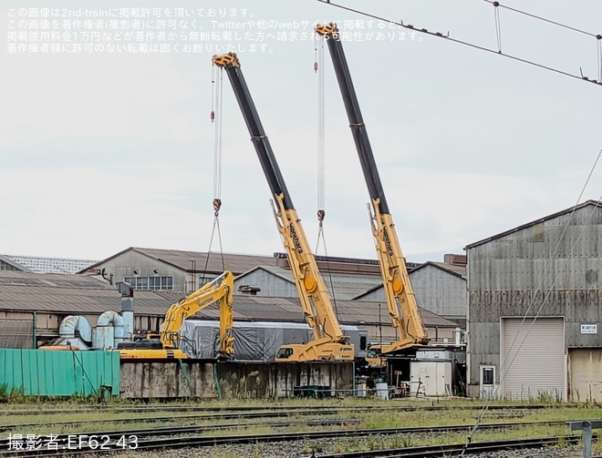 【JR東】E217系モハE216-2080が長野総合車両ベースへ戻る（1枚目）